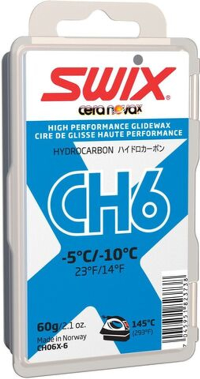 SWIX CH6X Blue, 60g (-5°C до -10°С)