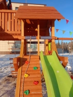 Деревянный игровой комплекс Савушка Lux - 14