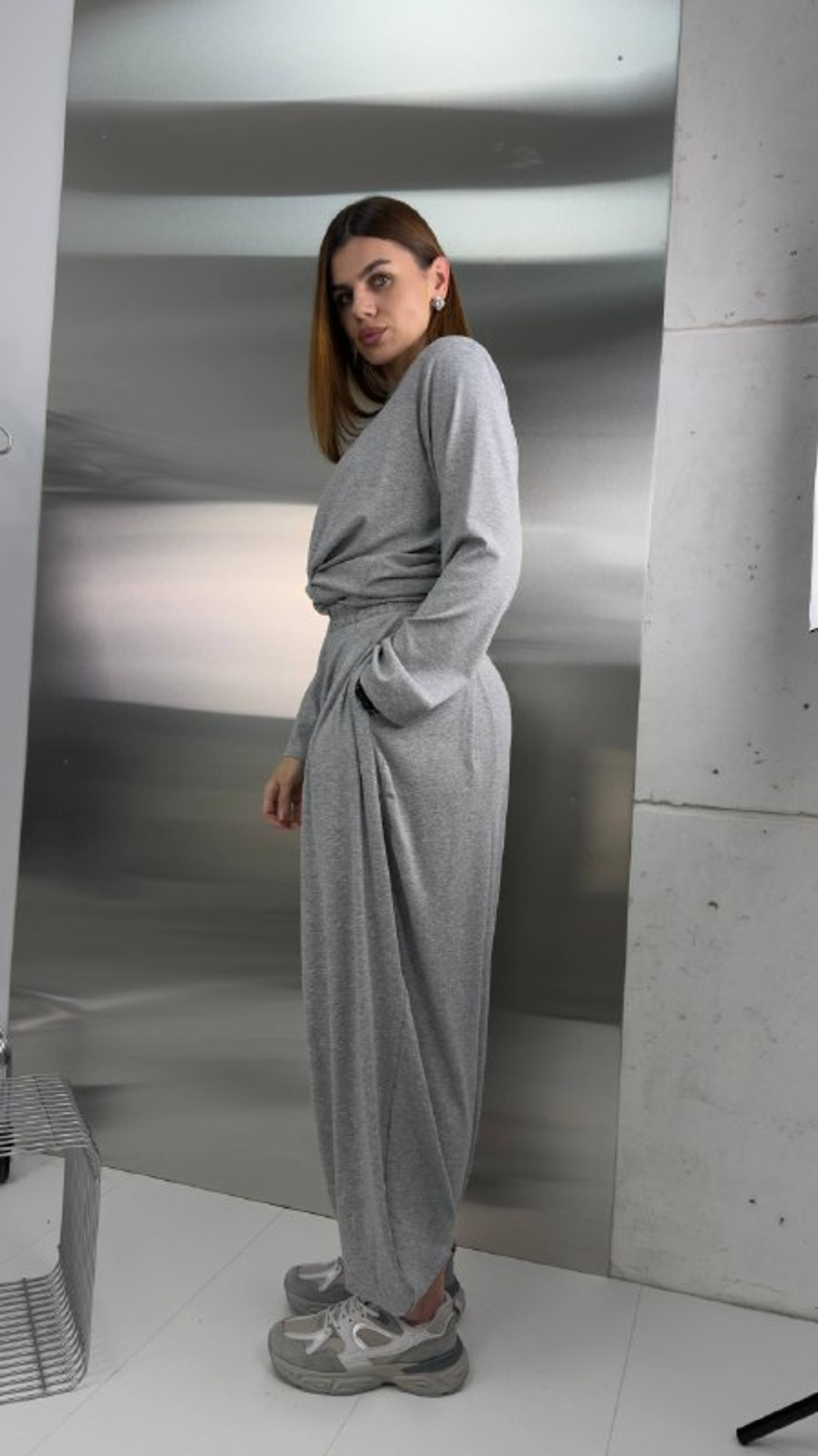 Костюм женский артикул 301 цвет "меланж"