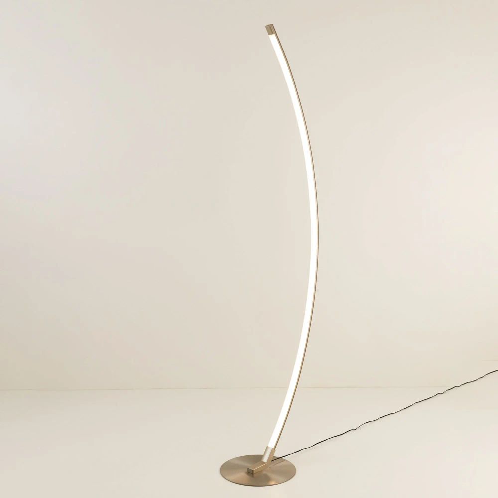 Citilux Руди CL804031 LED Торшер с диммером Матовый Хром