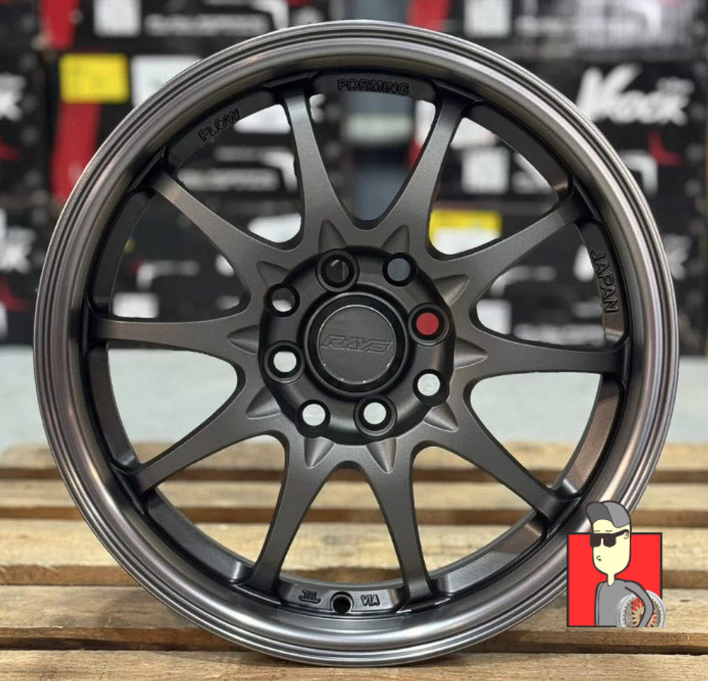 Комплект дисков Rays CE28 15x7 et35 4x100/4x114.3