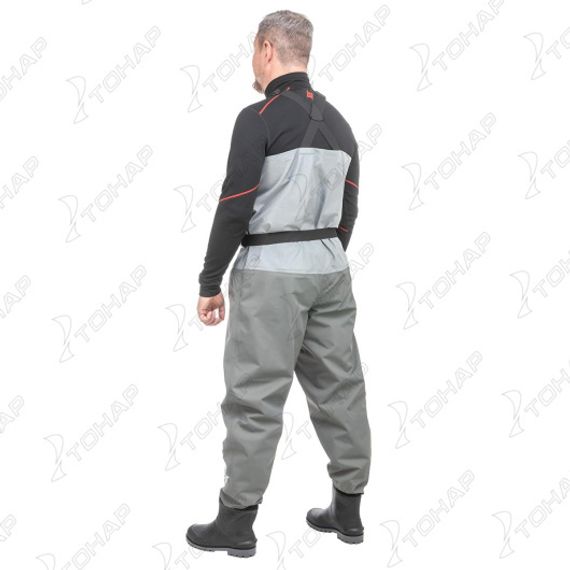 Вейдерсы мембранные River Guide 20000мм/3000г/м2/24ч с сапогами 46 (XXL) (N-WB-46XXL) NISUS