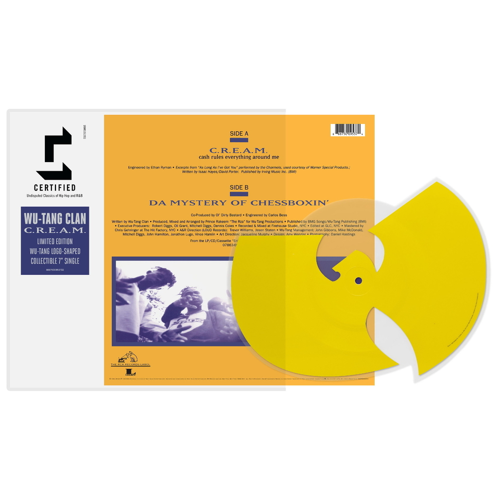 Wu-Tang Clan / C.R.E.A.M. - The Mystery Of Chessboxin (Picture Disc)(7" Vinyl Single)