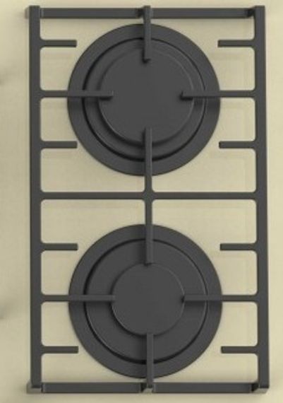 Газовая стеклянная варочная панель Korting HGG 9835 CTB