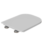 Сиденье для унитаза  WAVE APEKS дюропласт, микролифт, БЕЛЫЙ глянец NEW