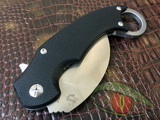 Складной нож керамбит Steelclaw КОНГО c клинком из стали D2, рукоять G10