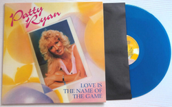 LP: Patty Ryan — «Love Is The Name Of The Game» (1987/2022) [Blue Vinyl]