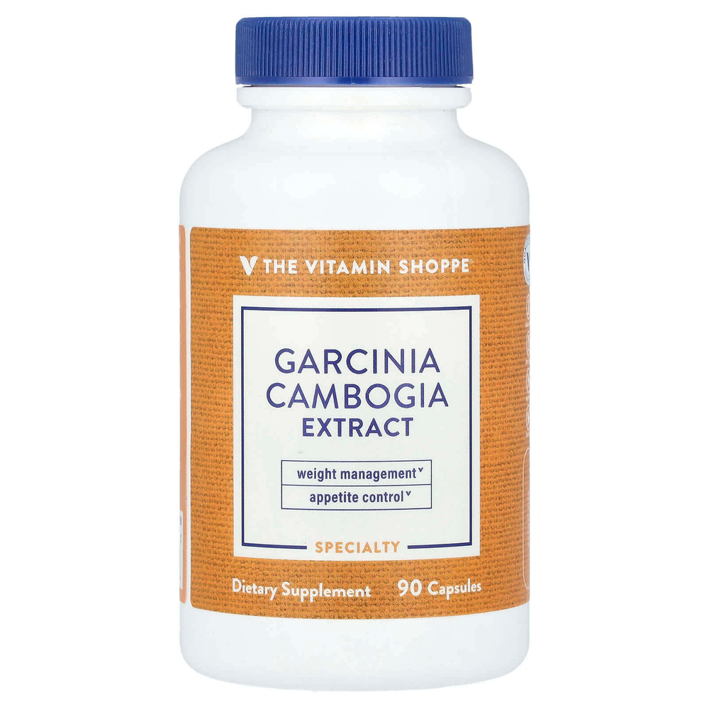 The Vitamin Shoppe, Экстракт гарцинии камбоджийской, 90 капсул