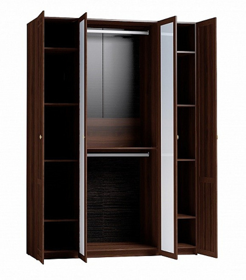 Шкаф для одежды и белья Sherlock 60, орех