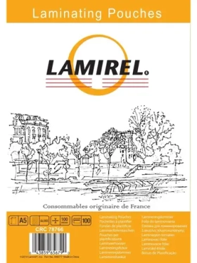 Пленка для ламинирования CRC-78766(01) (А5, 100мкм, 100 шт.)