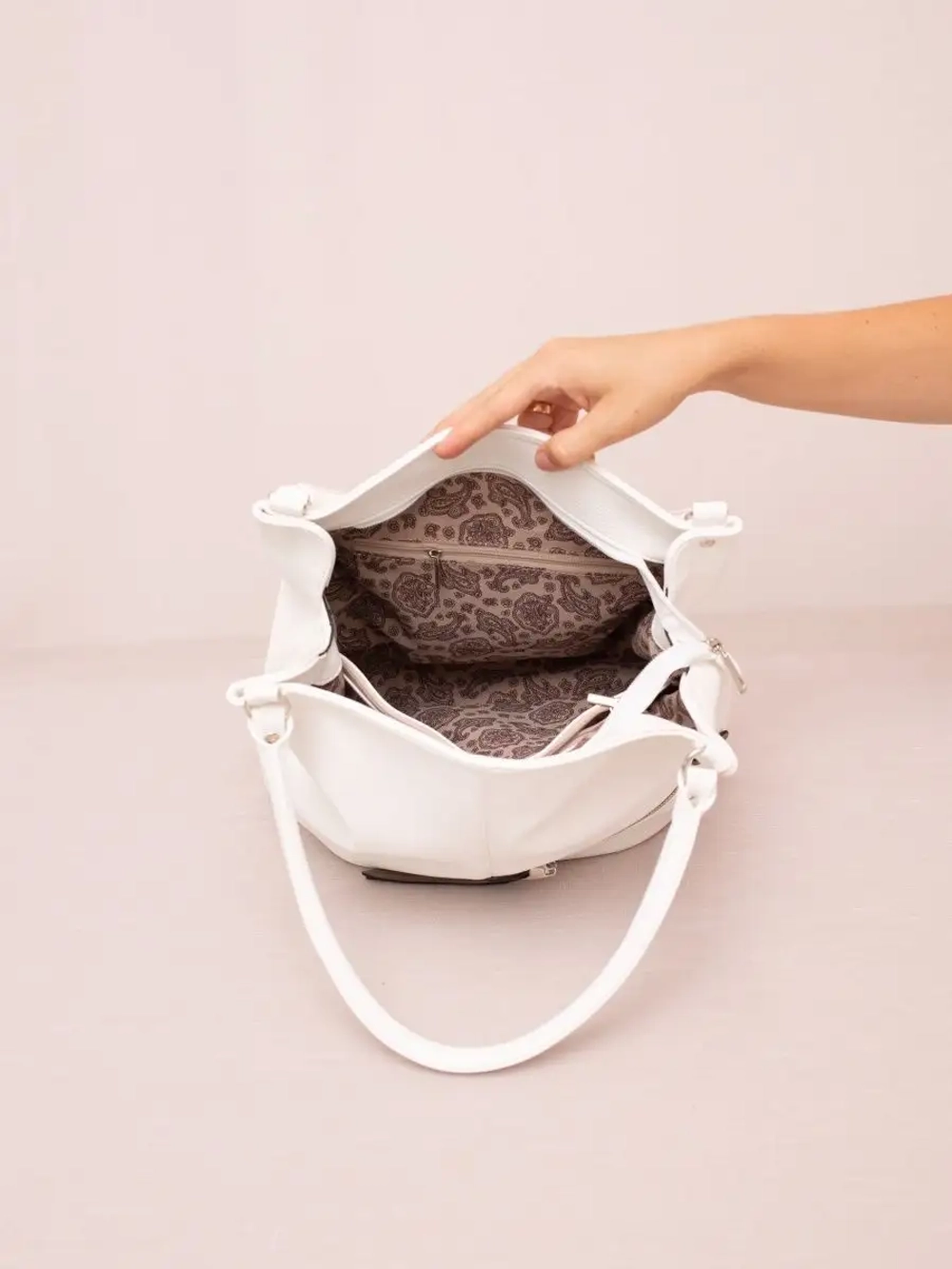 Сумка через плечо большая шоппер мешок