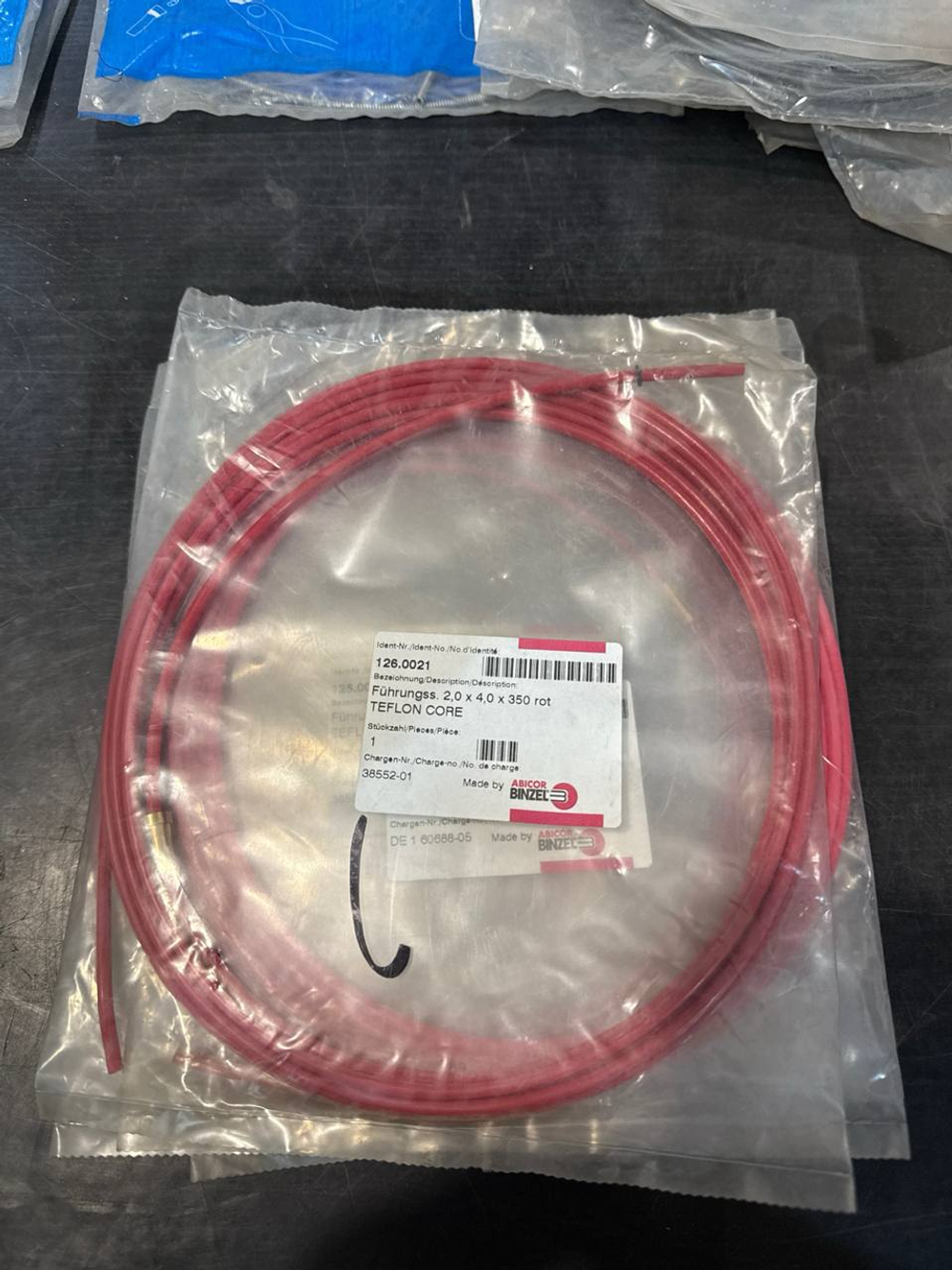 Тефлоновый канал 2,0х4,0х340mm., Abicor Binzel (Германия)