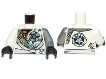 Торс белое кимоно (Зейн техно) 973pb1574c01