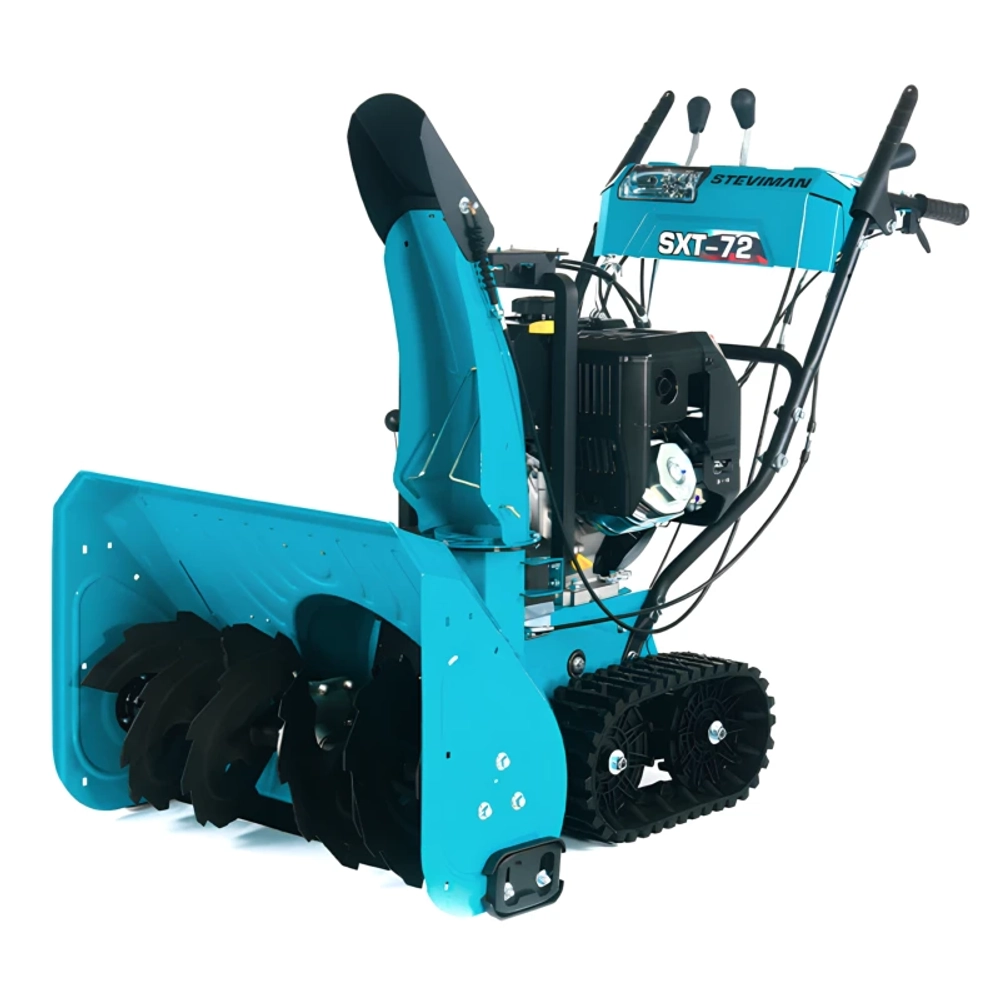 STEVIMAN SXT-72 снегоуборщик бензиновый гусеничный 10 л.с. ковш 72 см, выброс 15 м, 6 вперед/2 назад SX-1072T-2505