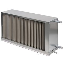 Охладитель водяной для прямоугольных каналов SHUFT WHR-W 500x300-4