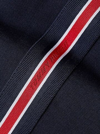 Мужские теннисные штаны Tommy Hilfiger Relaxed Tommy Tape Sweatpants - небесный