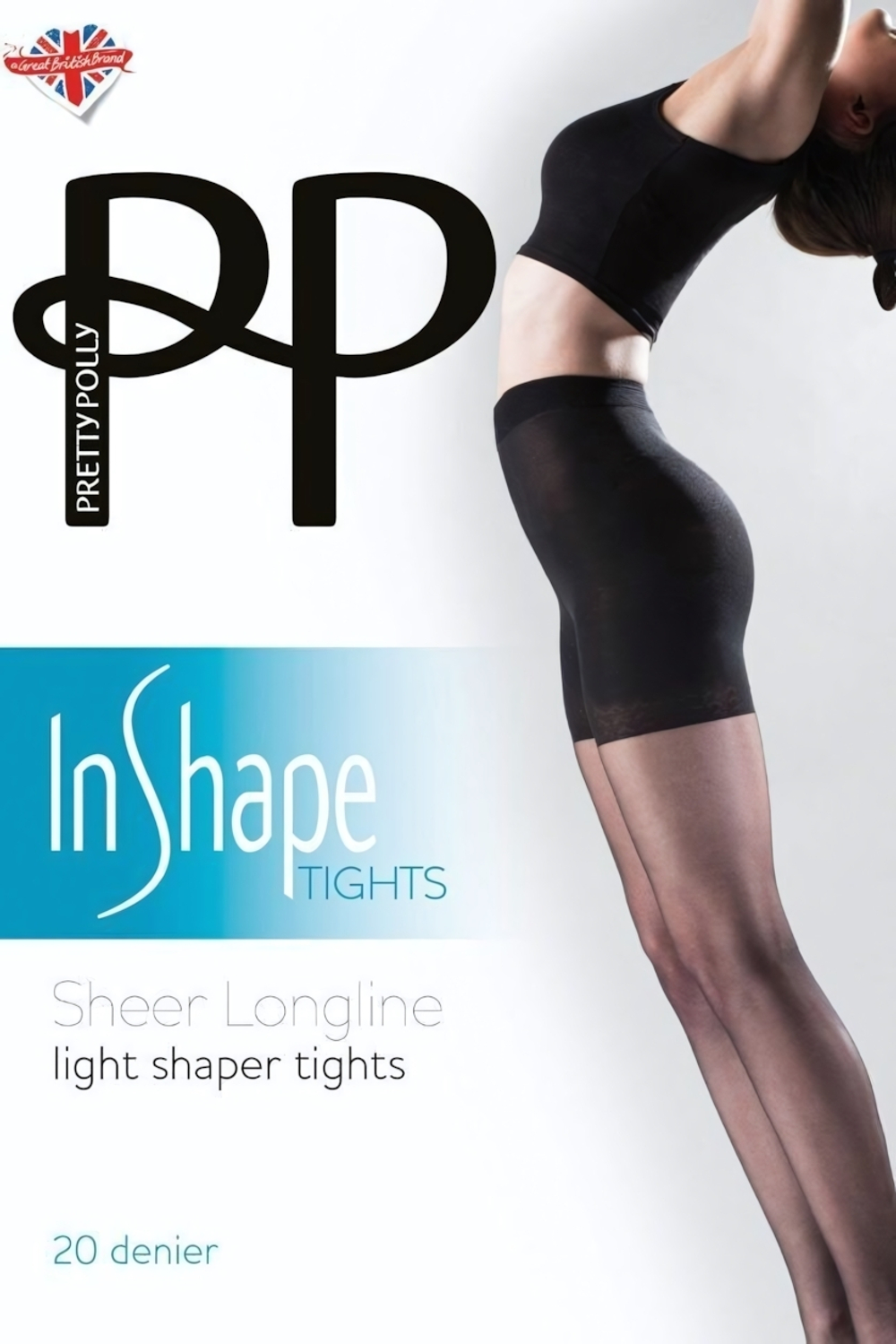 Колготки с легкой коррекцией In Shape (Размер: XL) (Цвет: черный)