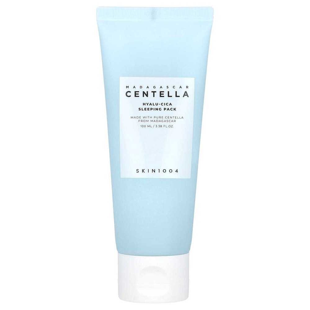 SKIN1004, Madagascar Centella, маска для сна с гиалуроновой кислотой, 100 мл (3,38 жидк. унц.)