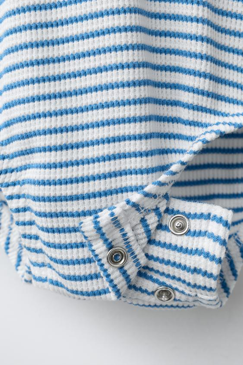 ZARA КОМПЛЕКТ ИЗ БОДИ И ЛЕГИНСОВ В ПОЛОСКУ С ВЫШИВКОЙ «ЦЫПЛЕНОК», МОРСКОЙ СИНИЙ