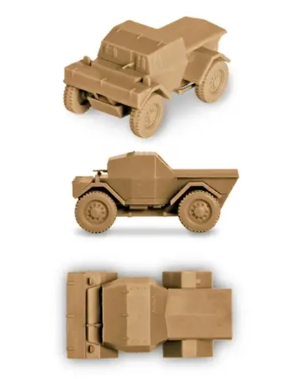 Британский бронеавтомобиль Даймлер Мк-1 "Динго"