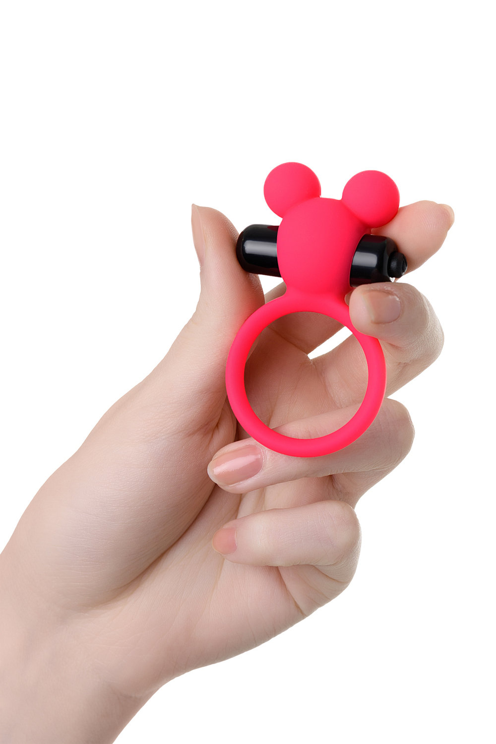 Виброкольцо на пенис A-Toys by TOYFA Pikle, силикон, розовое, 6,9 см, Ø 3,1 см