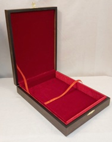 Ежедневник А5 "Жар-птица" (съемная обложка из натуральной кожи) в футляре