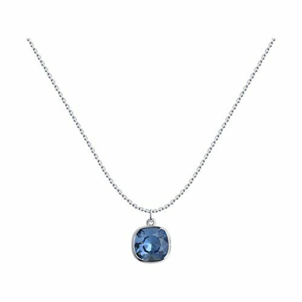 Колье из серебра с кристаллом Swarovski