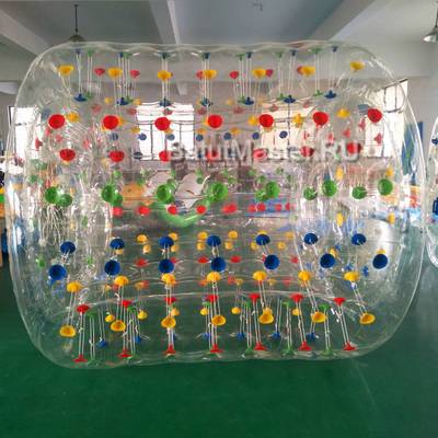 Бизнес-набор: Бассейн 8*8 м (1 шт), Водный роллер ТПУ (3 шт),насос (1 шт)