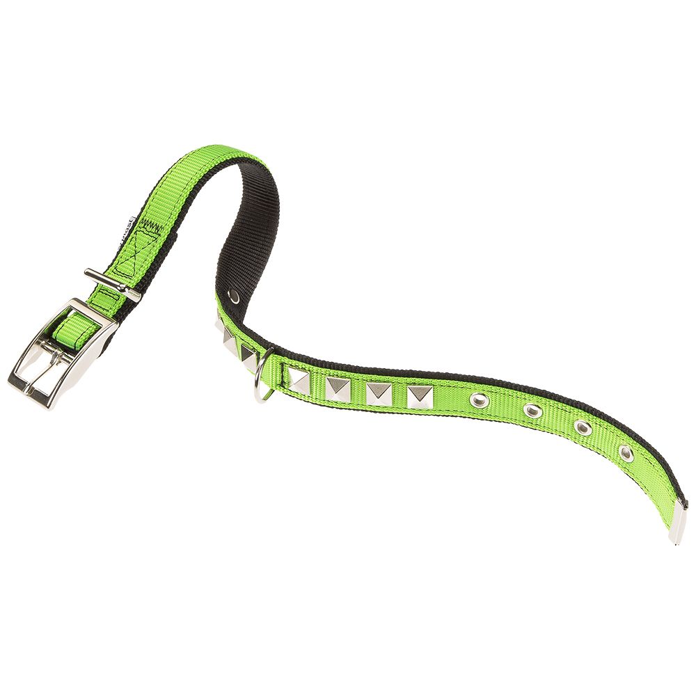 Ошейник Ferplast DUAL CF20/43 PI зелено-черный 43 см
