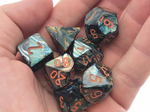 Chessex Dice Set Borealis Lab Alpestris/Orange (7 set)