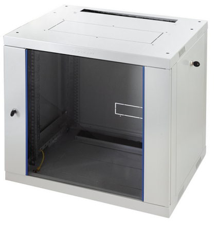 Шкаф настенный 19", 6U Eurolan 60W-06-66-31GY