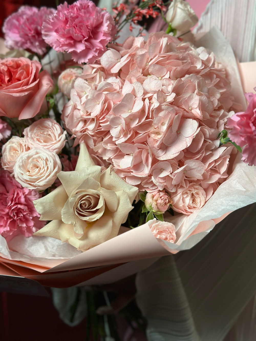 Авторский букет «Нежное признание»