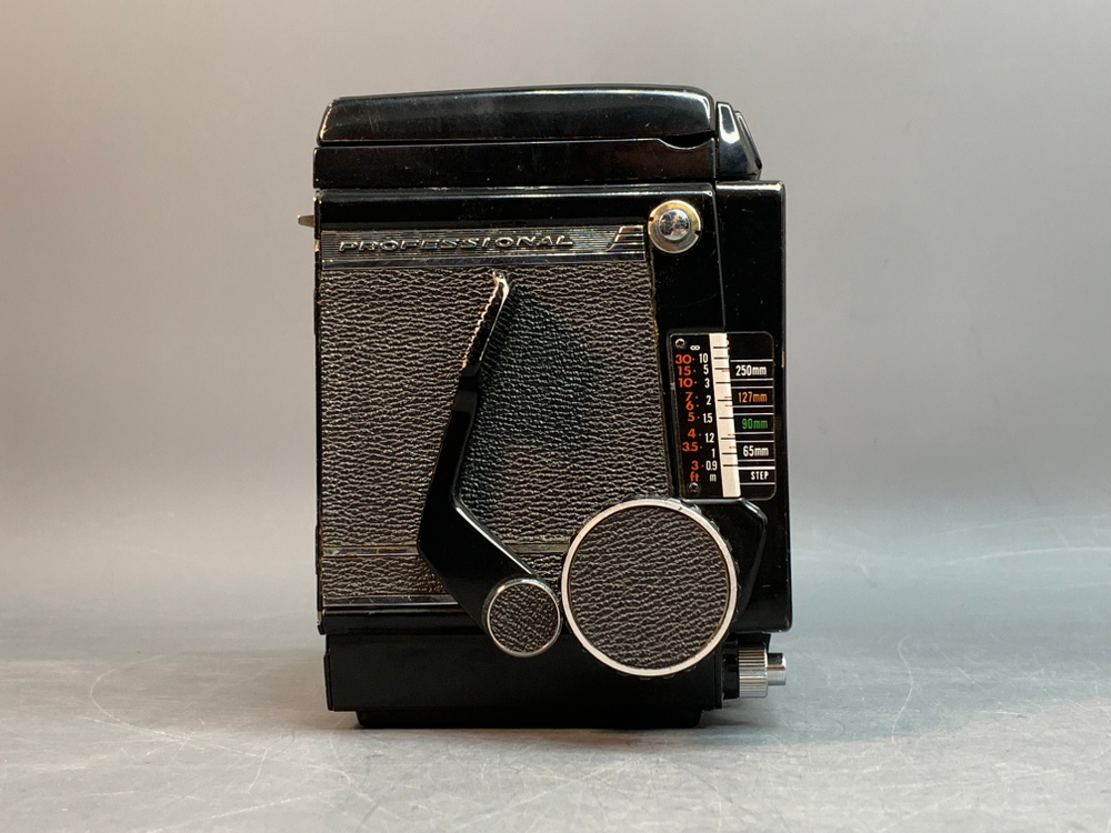 Mamiya RB67 + Mamiya 127mm f/3.8 Sekor C, плесень внутри объектива