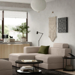 Диван 2-местный - IKEA JÄTTEBO/JATTEBO, 87x160x190см, бежевый, ЙЕТТЕБО ИКЕА