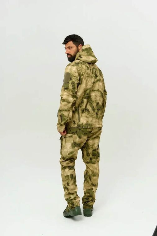 Костюм тактический утепленный Softshell Мох