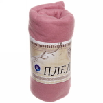 Плед 150*200см «Уют» цвет розовый, микрофлис Ультрамарин