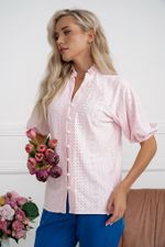 Блуза Люция (розовый пломбир) Б14181-45М LT Collection