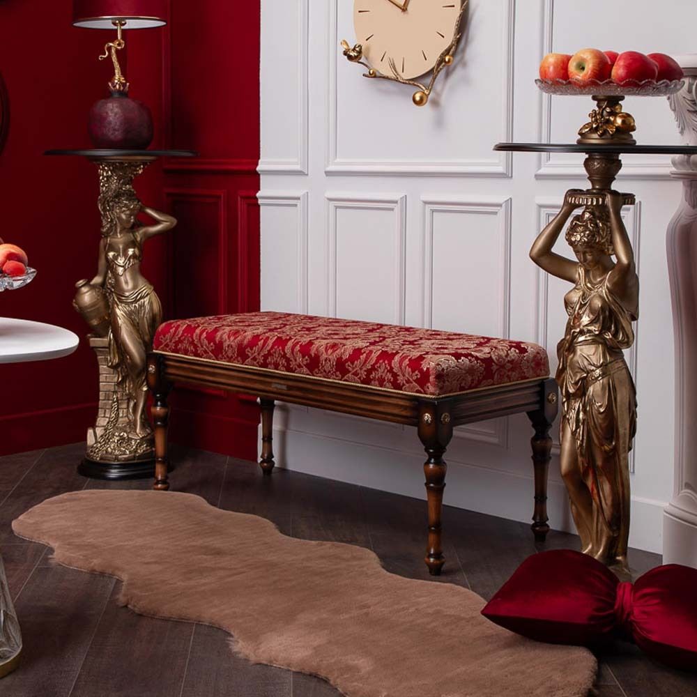 Банкетка Классика 2 Орех(Д) Каледония Черри