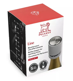 LINE - Пробка для шампанского, серебристая