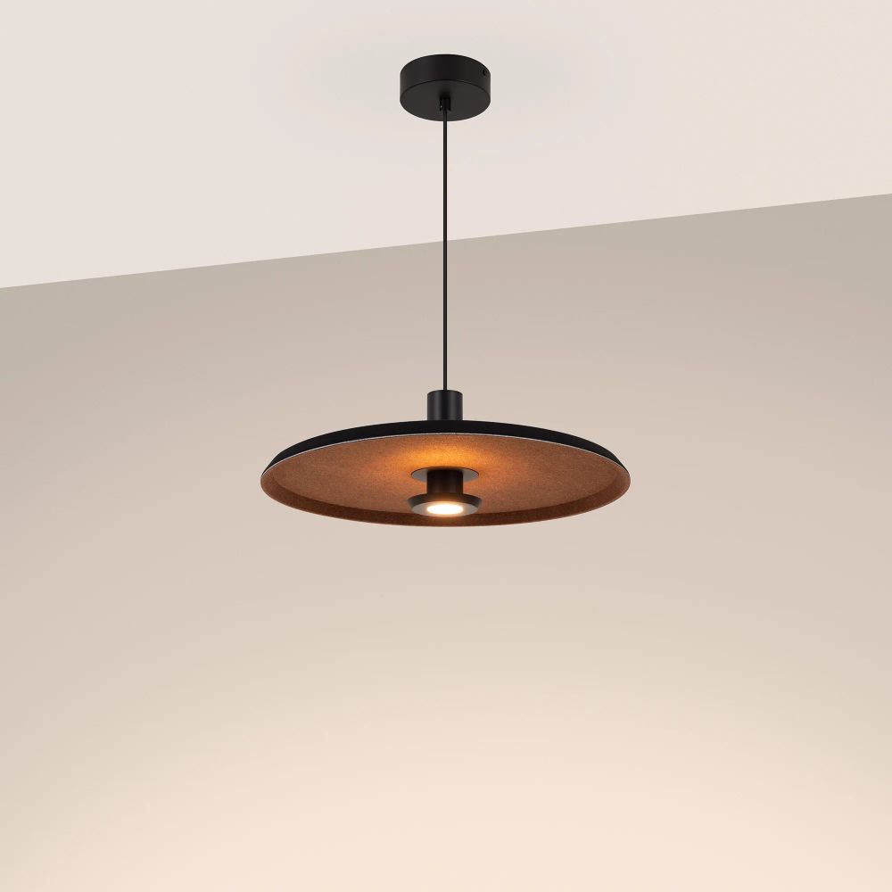 Светильник SP-KOTARO-R450-12W Warm3000 (BK-CF, 36 deg, 230V, TRIAC) (Arlight, IP20) 057233