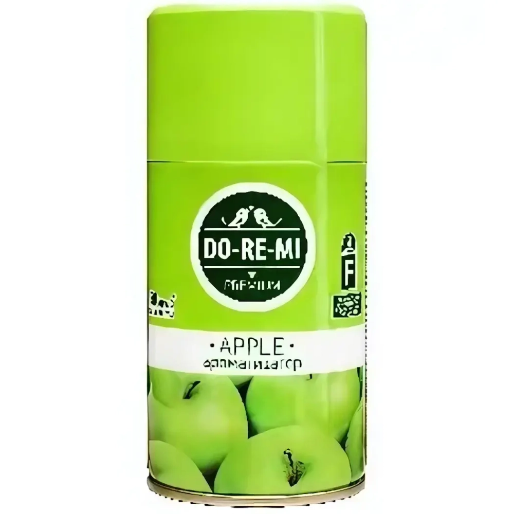Сменный блок освежитель воздуха До-ре-ми Премиум Зеленое яблоко 250мл