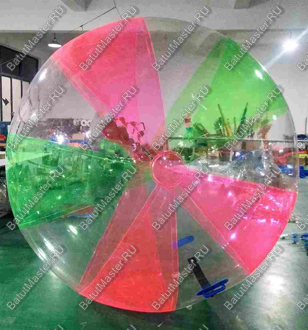 Аттракцион Водный шар ПВХ «Лето» 1,8*1,8*1,8 м