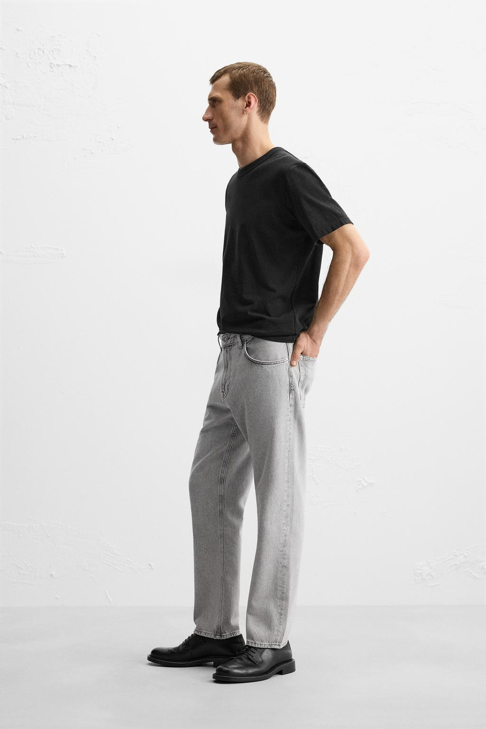 Джинсы straight длиной до щиколотки