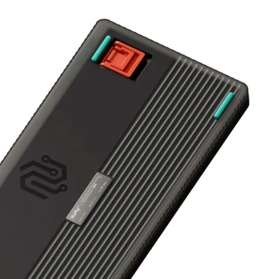 NuPhy Halo75 V2 QMK Raspberry Switch Obsidian Black