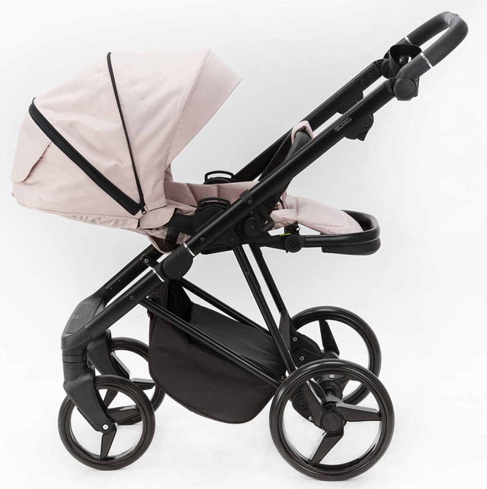 Детская коляска Adamex Blanc 2 в 1 BL-PS142 TIP (СВ.РОЗОВ+СВ.РОЗОВ.КОЖА)