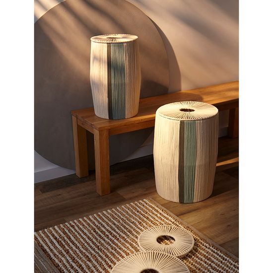 Корзина плетеная conga green из коллекции ethnic, размер l