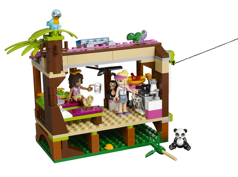 LEGO Friends: Штаб спасателей 41038 — Jungle Rescue Base — Лего Френдз Друзья Подружки