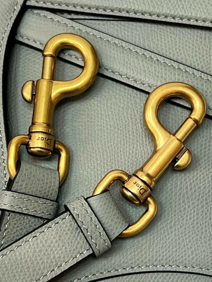 Сумка Dior Saddle светло-серый