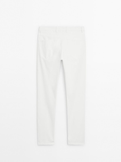 Massimo Dutti Джинсы свободного кроя, белый