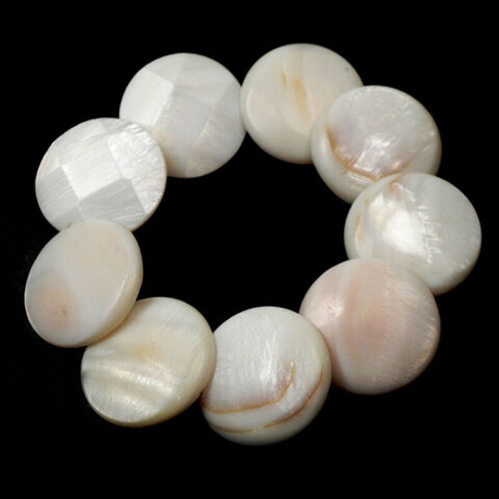 Браслет "Амели" перламутр белый асс.